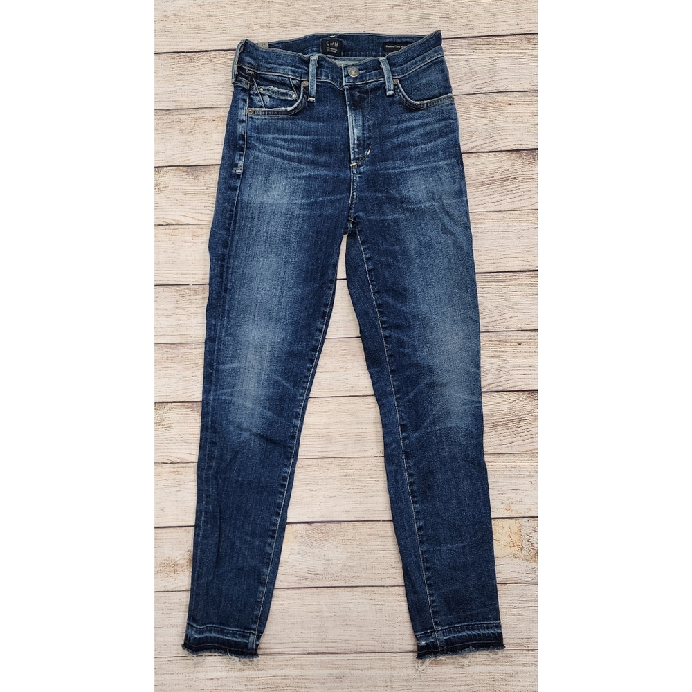 Citizens of Humanity Rocket Crop High Rise Skinny Jeans‎ Size 24